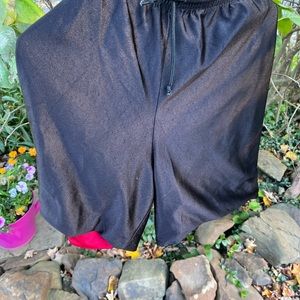 Mens black athletic shorts